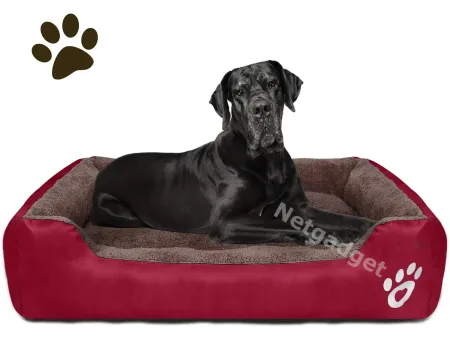 Lit pour chien - Matelas - Panier - Netgadget