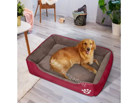 Lit pour chien - Matelas - Panier - Netgadget