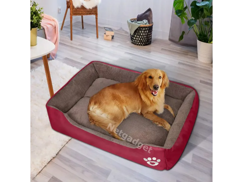 Lit pour chien - Matelas - Panier - Netgadget