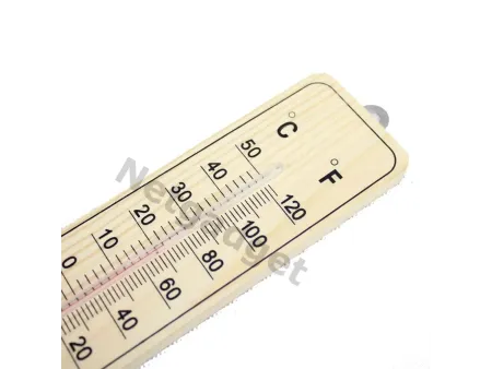 Thermomètre en bois intérieur-extérieur - Netgadget