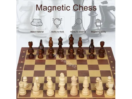 Échiquier en bois - Jeu d'échecs