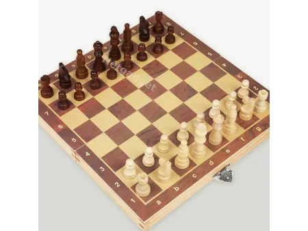 Échiquier en bois - Jeu d'échecs