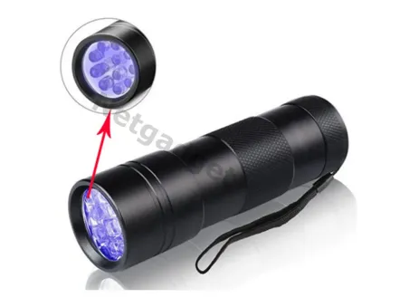 Lampe de poche UV ultraviolet à LED - Netgadget
