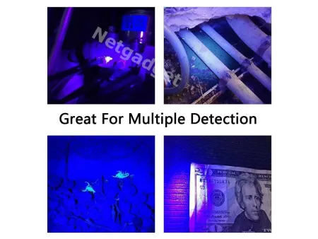 Lampe de poche UV ultraviolet à LED - Netgadget