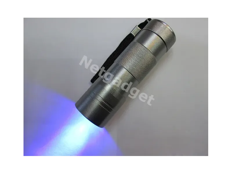 Lampe de poche UV ultraviolet à LED - Netgadget
