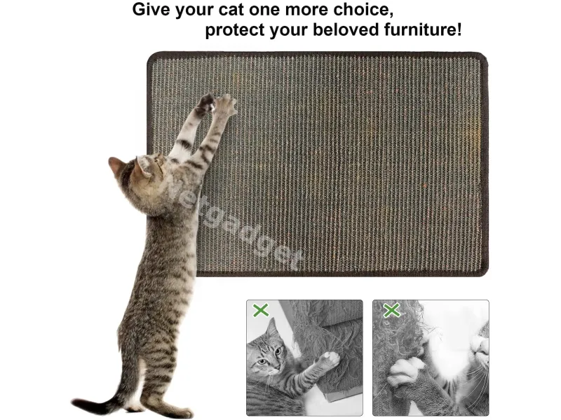 Tapis grattoir pour chat et chien