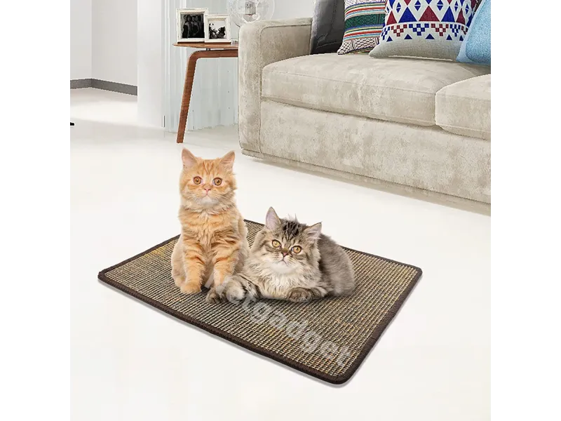 Tapis grattoir pour chat et chien