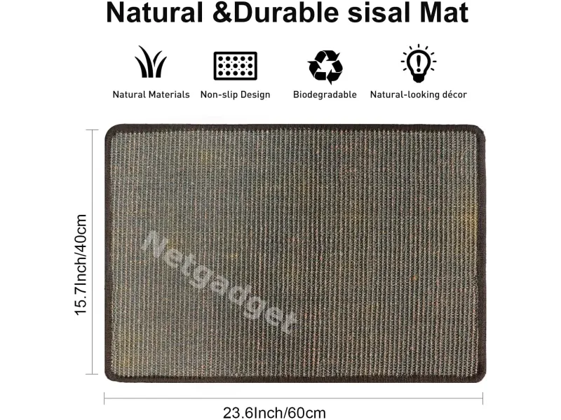 Tapis grattoir pour chat et chien