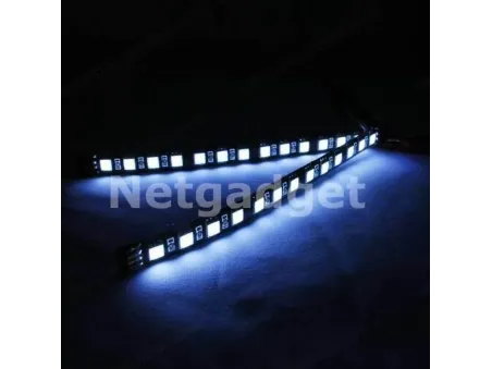 2x Phares Bande LED - 15 LED