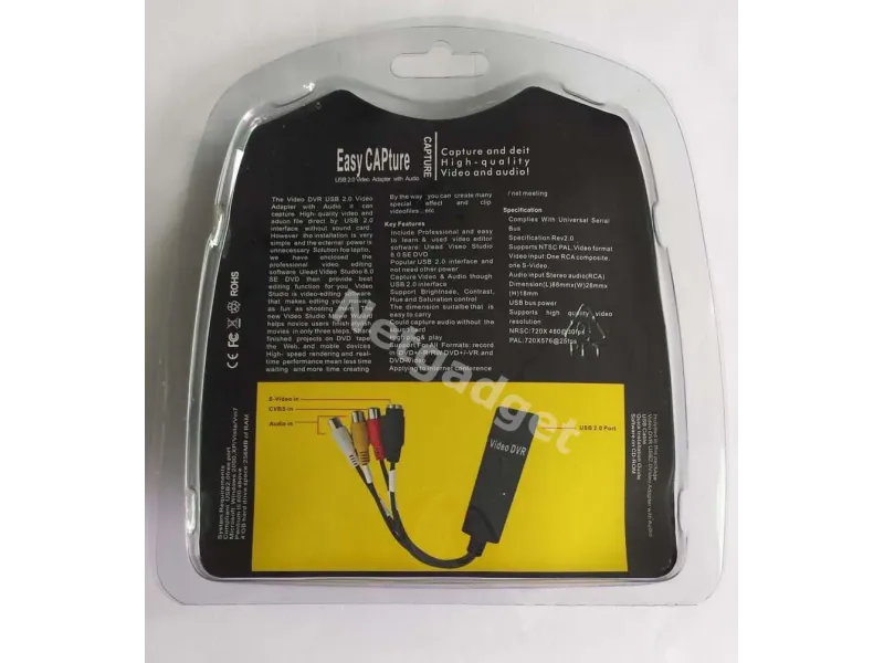 Convertisseur VHS EasyCAP