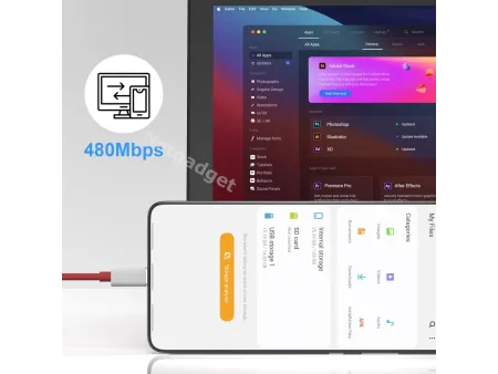 Câble USB Supervooc Type-C 10A 100W SuperCharge - Netgadget