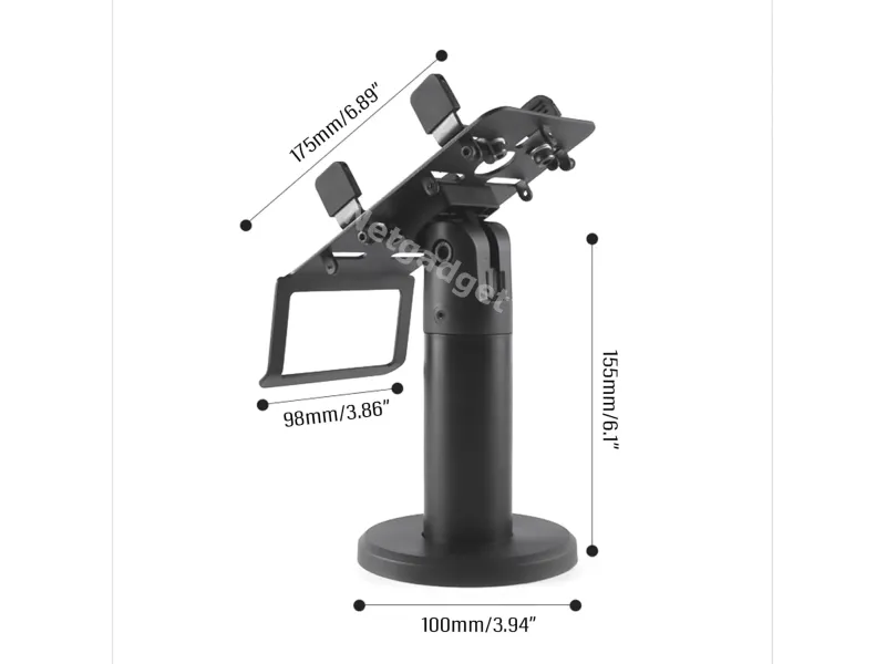 POS Maschinenständer mit 360 Grad drehbarer Display-Ständer