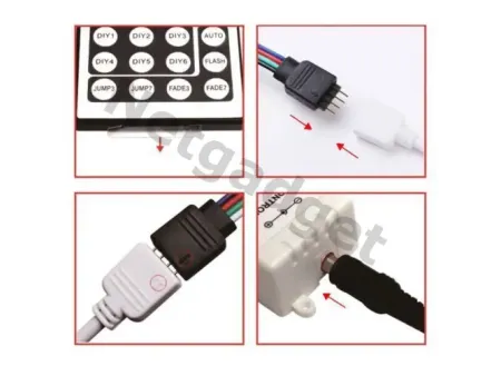 Ruban LED 5m de 150 LED RGB SMD