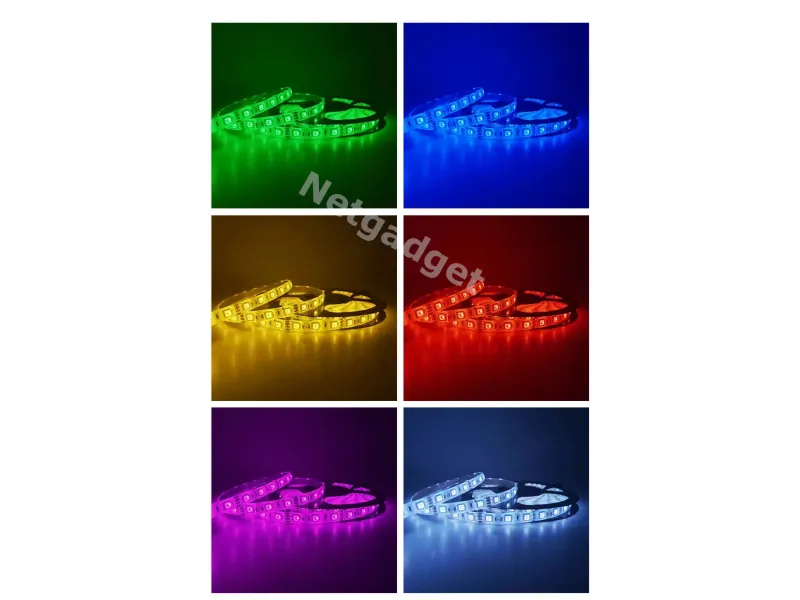 Ruban LED 5m de 150 LED RGB SMD