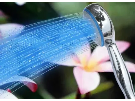 Douche lumineuse - LED Pommeau