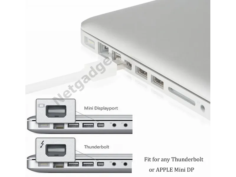 Adaptateur Mini DisplayPort DP à VGA