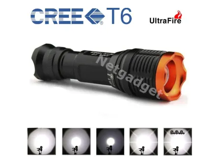 Lampe de poche multifonction de 1800 lumen - Netgadget