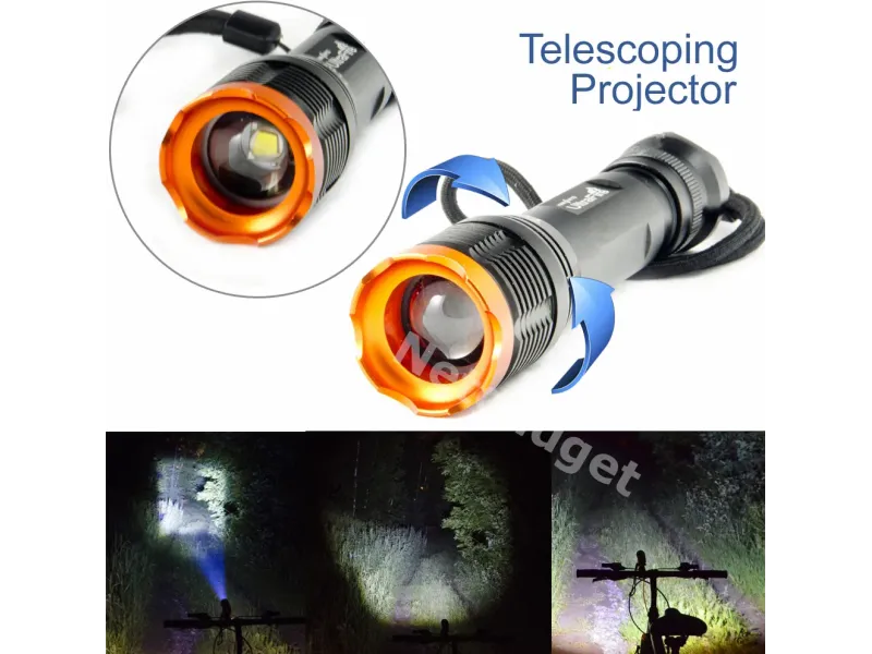 Lampe de poche multifonction de 1800 lumen - Netgadget