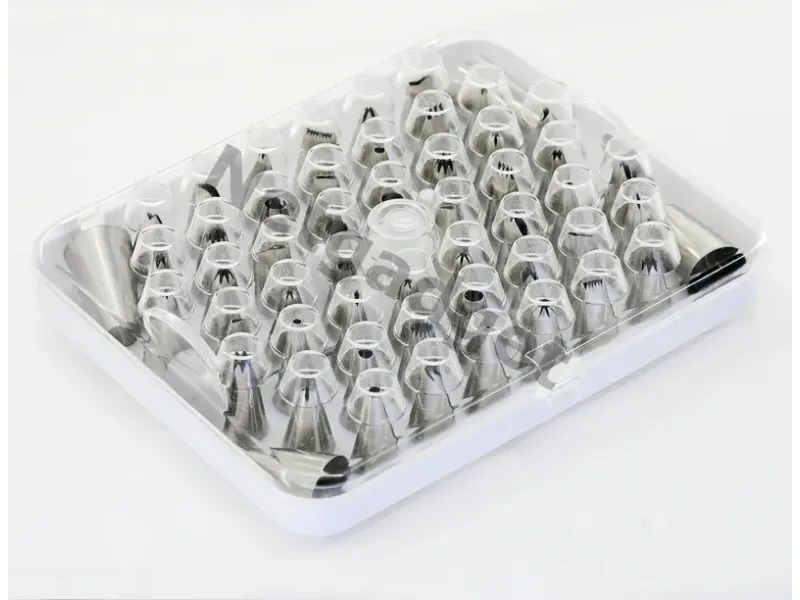 52 douilles en acier inoxydable