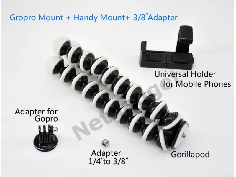 Mini trépied avec Adaptateur GoPRO