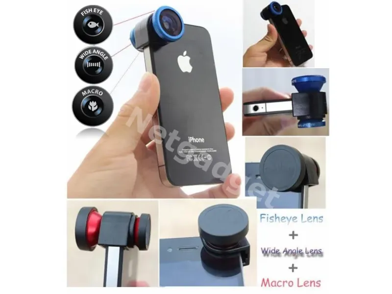 Objectif iPhone 3en1