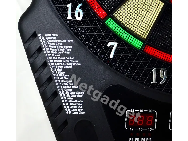 Jeu de fléchettes 18" - Dartboard - Netgadget