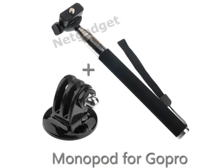Monopod télescopique + Adaptateur GoPro