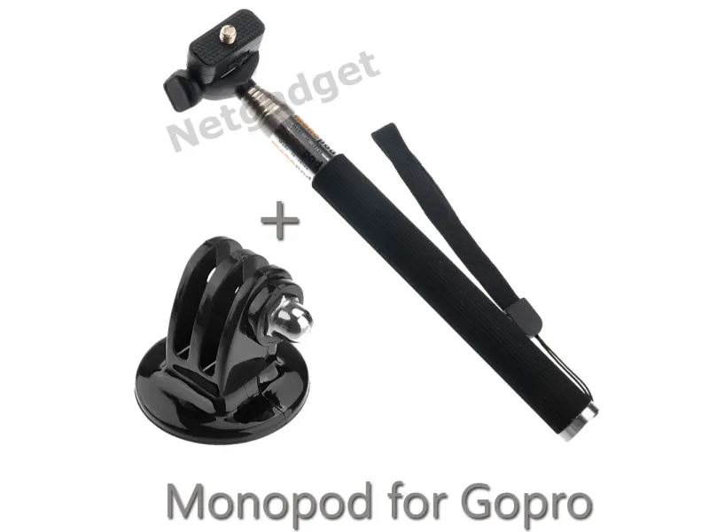 Monopod télescopique + Adaptateur GoPro