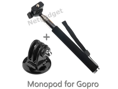Monopod télescopique + Adaptateur GoPro