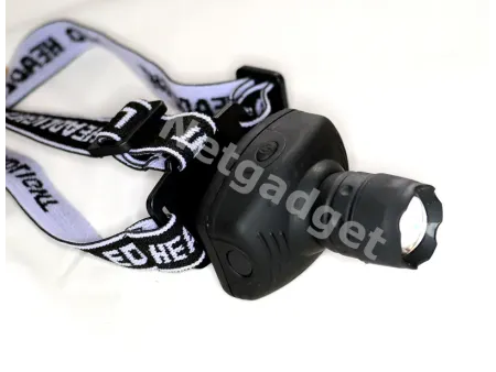 Mini lampe torche frontale 3W - Netgadget