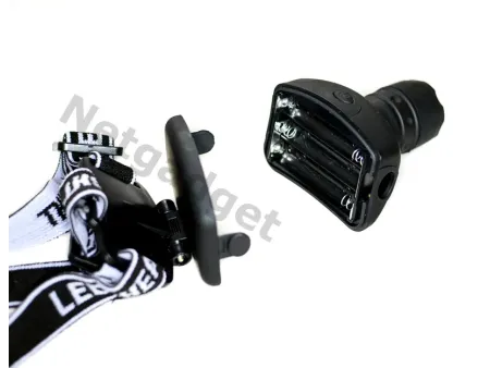 Mini lampe torche frontale 3W - Netgadget