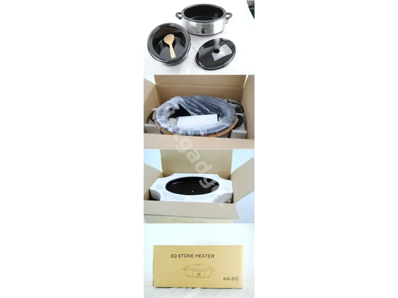36 pierres de massage + chauffe pierre 6Q