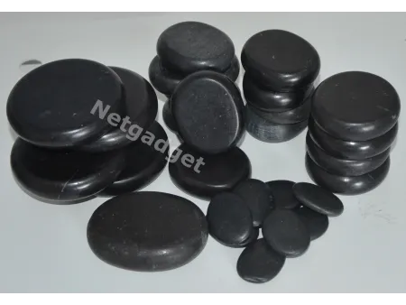 36 pierres de massage + chauffe pierre 6Q