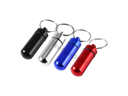 4x Porte-Clés Pilulier - Netgadget