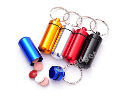 4x Porte-Clés Pilulier