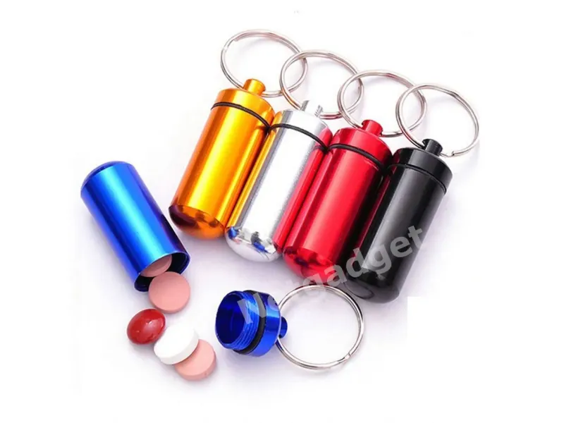 4x Porte-Clés Pilulier