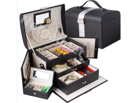 Coffret à bijoux - Boîte à bijoux deluxe