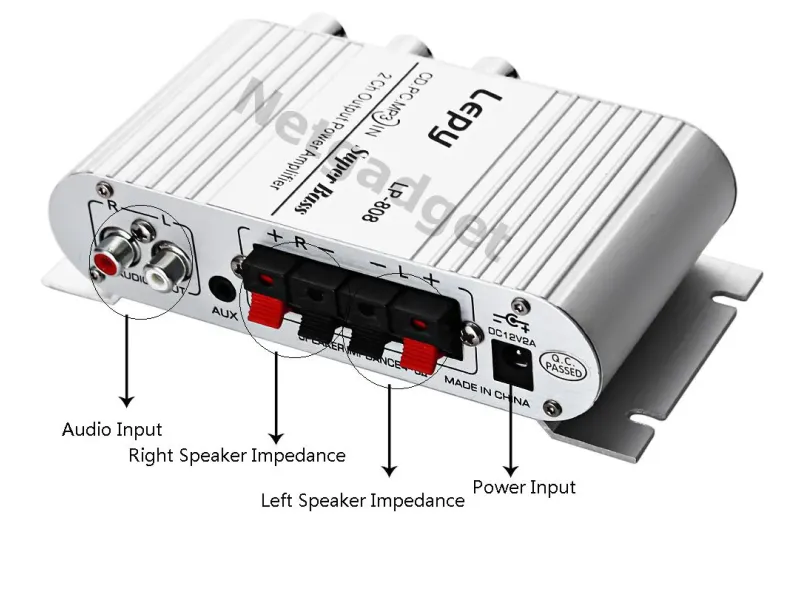 Mini Super Bass Amplificateur Hi-Fi