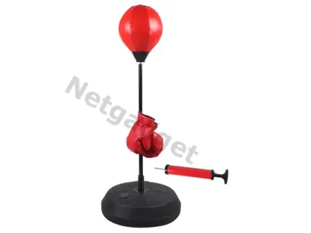 Set de Punching Ball avec gants et pompe