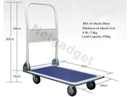Chariot - Trolley bleu