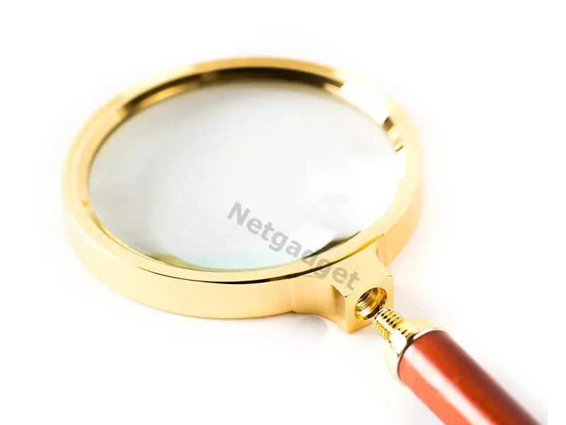 Loupe verre grossissant